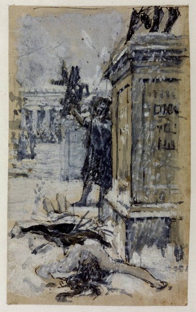 Study for Saint Eulalia by John William Waterhouse